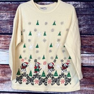 Vintage Crazy Cat Lady Christmas Sweatshirt